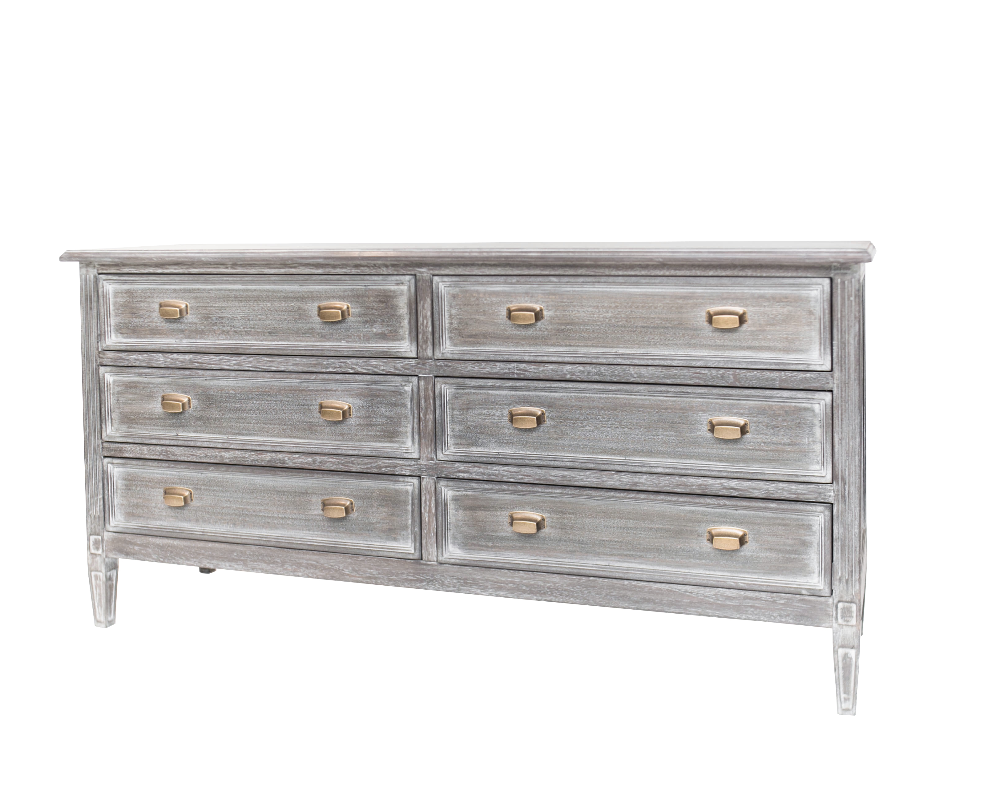 Mueble Tallado 6 cajones 2,00