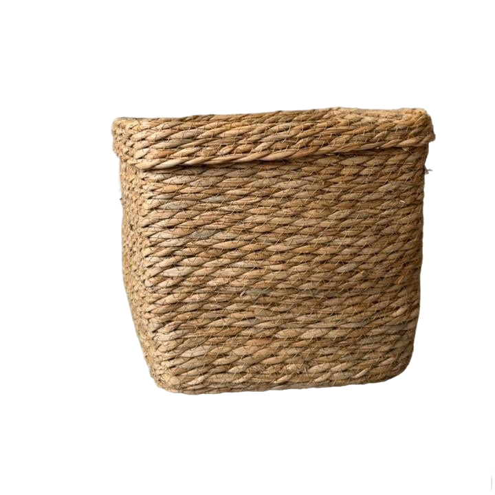 Canasto de Fibra Natural Chico