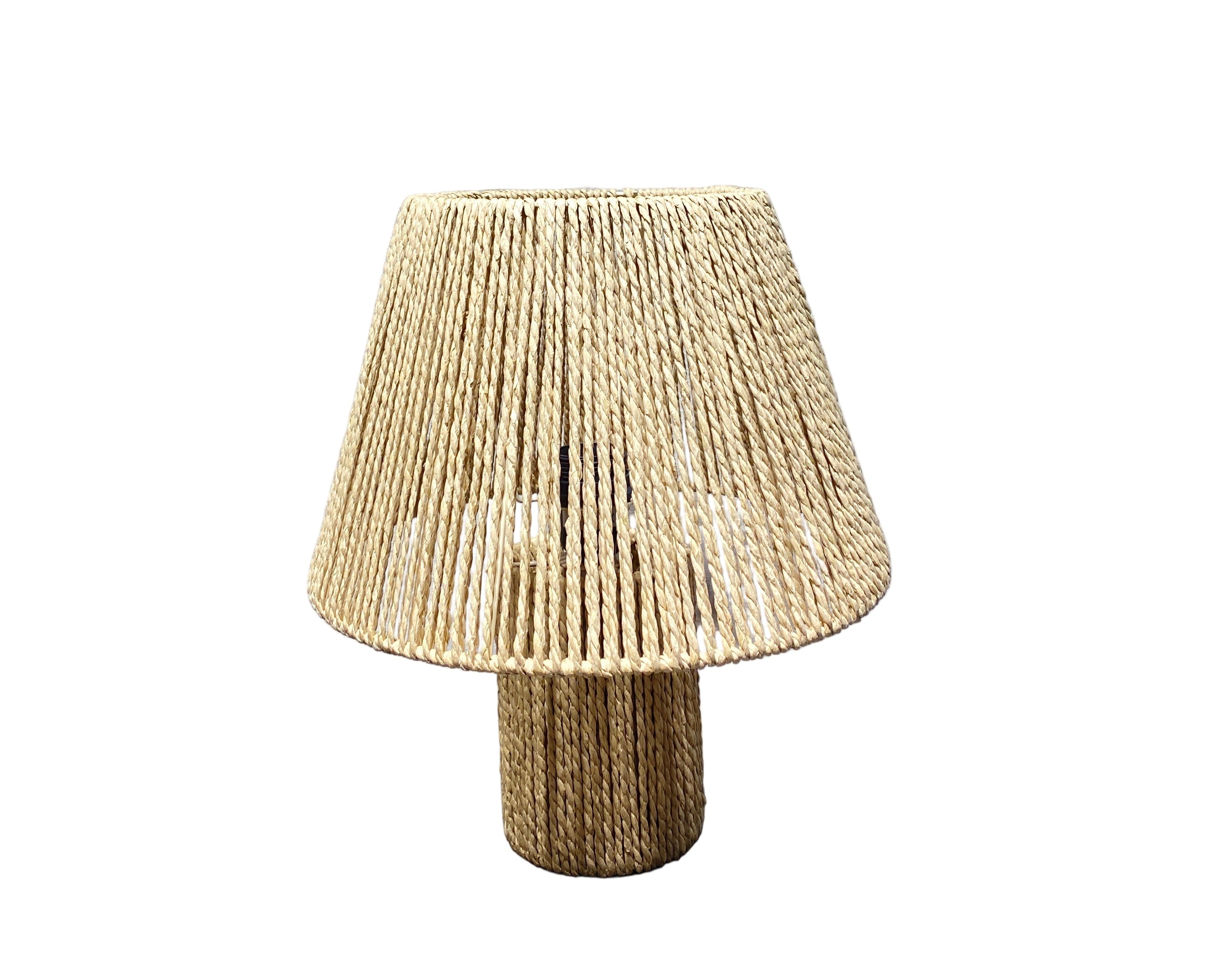 Lámpara yute arena