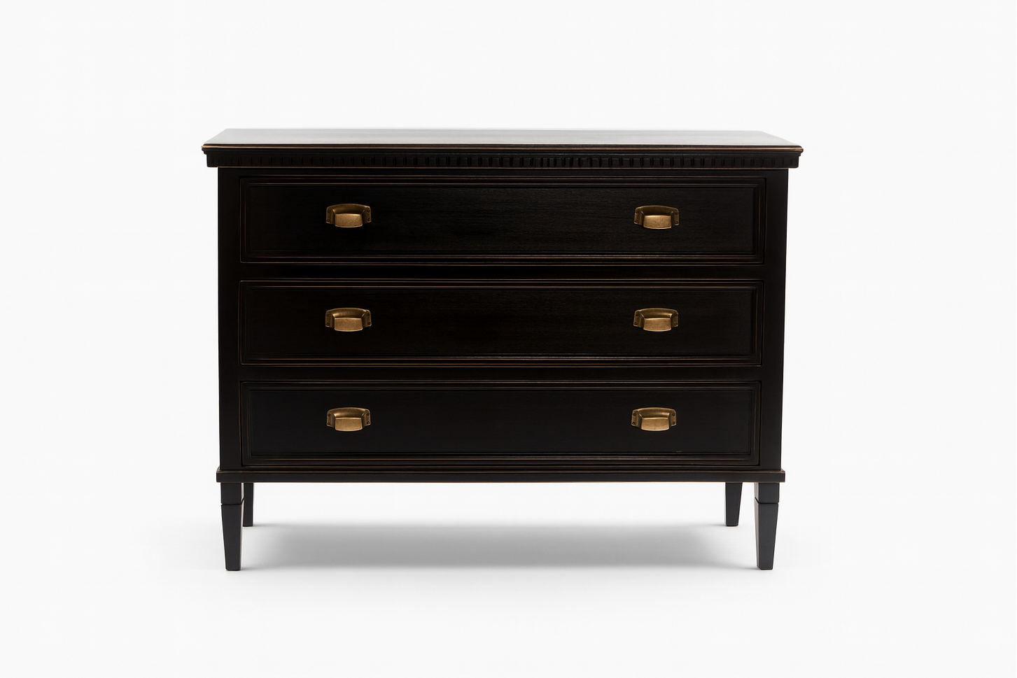 Mueble Tallado Negro