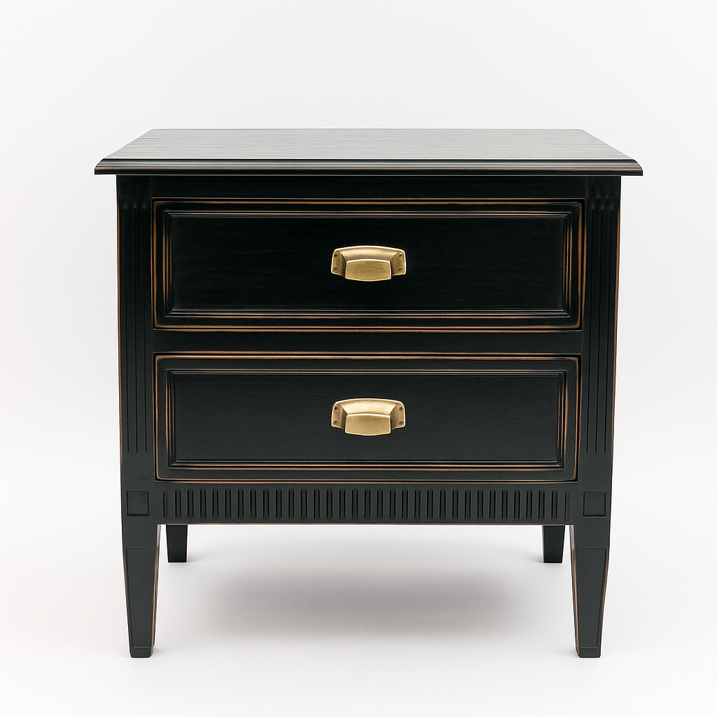 Velador Tallado Abajo 65 cm