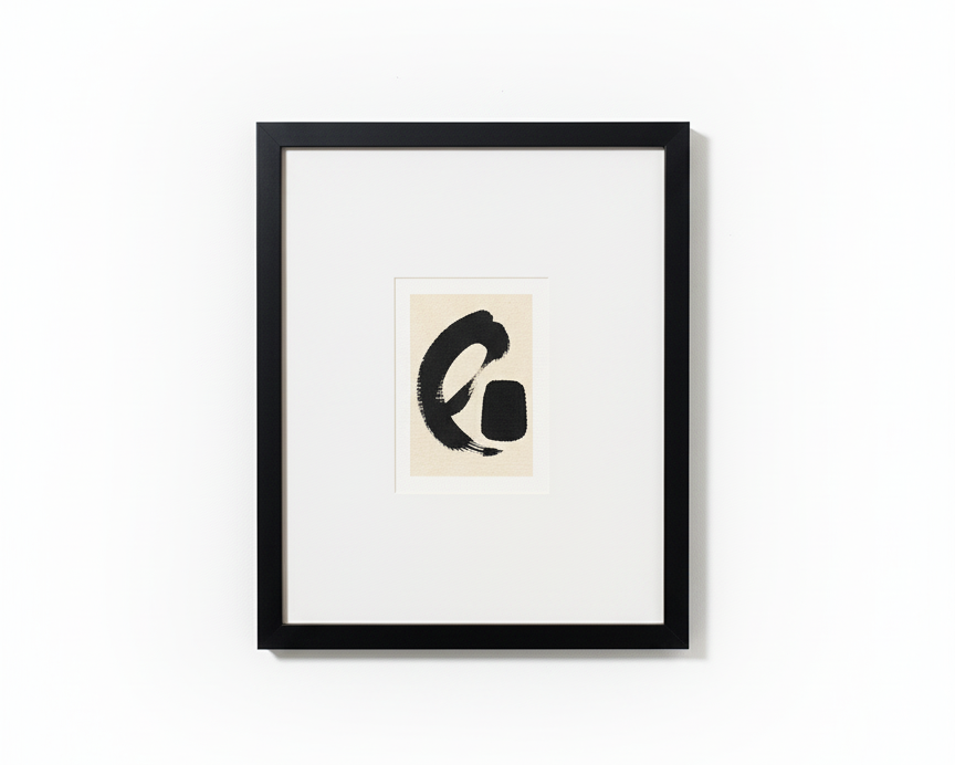 Cuadro acuarela abstracto