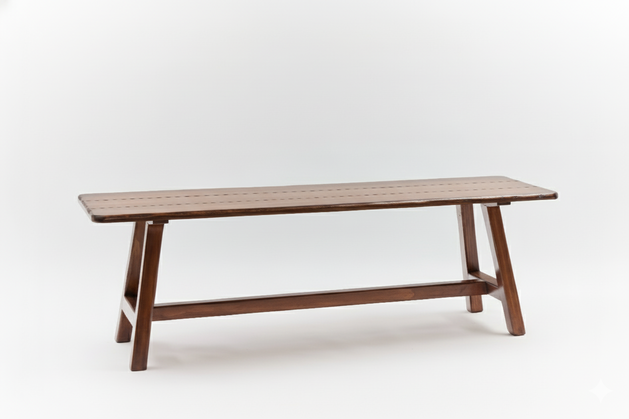 Banqueta Rustica Nogal