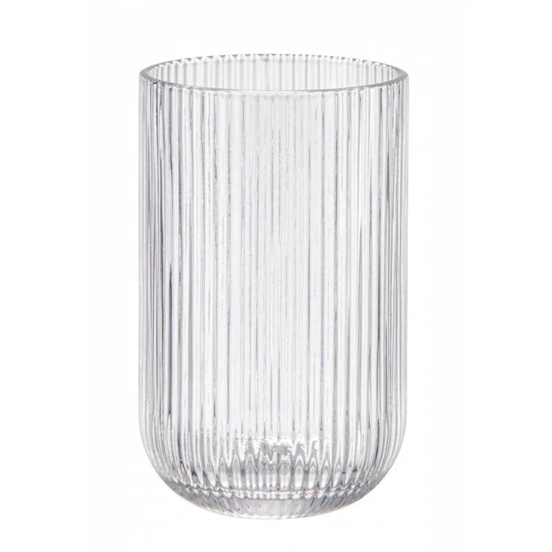 Vaso de Vidrio Texturado