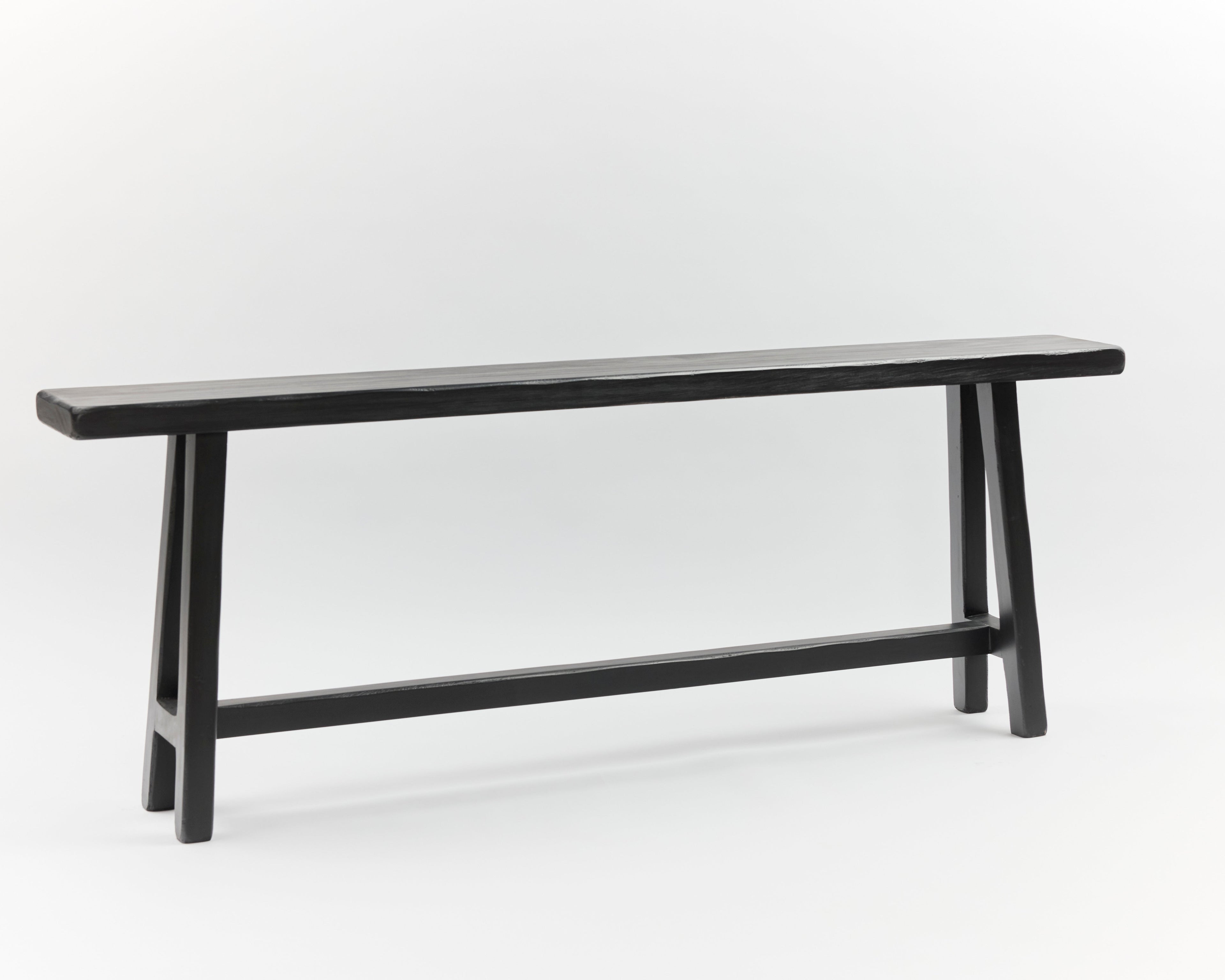 Banqueta Lenga Negra Alta