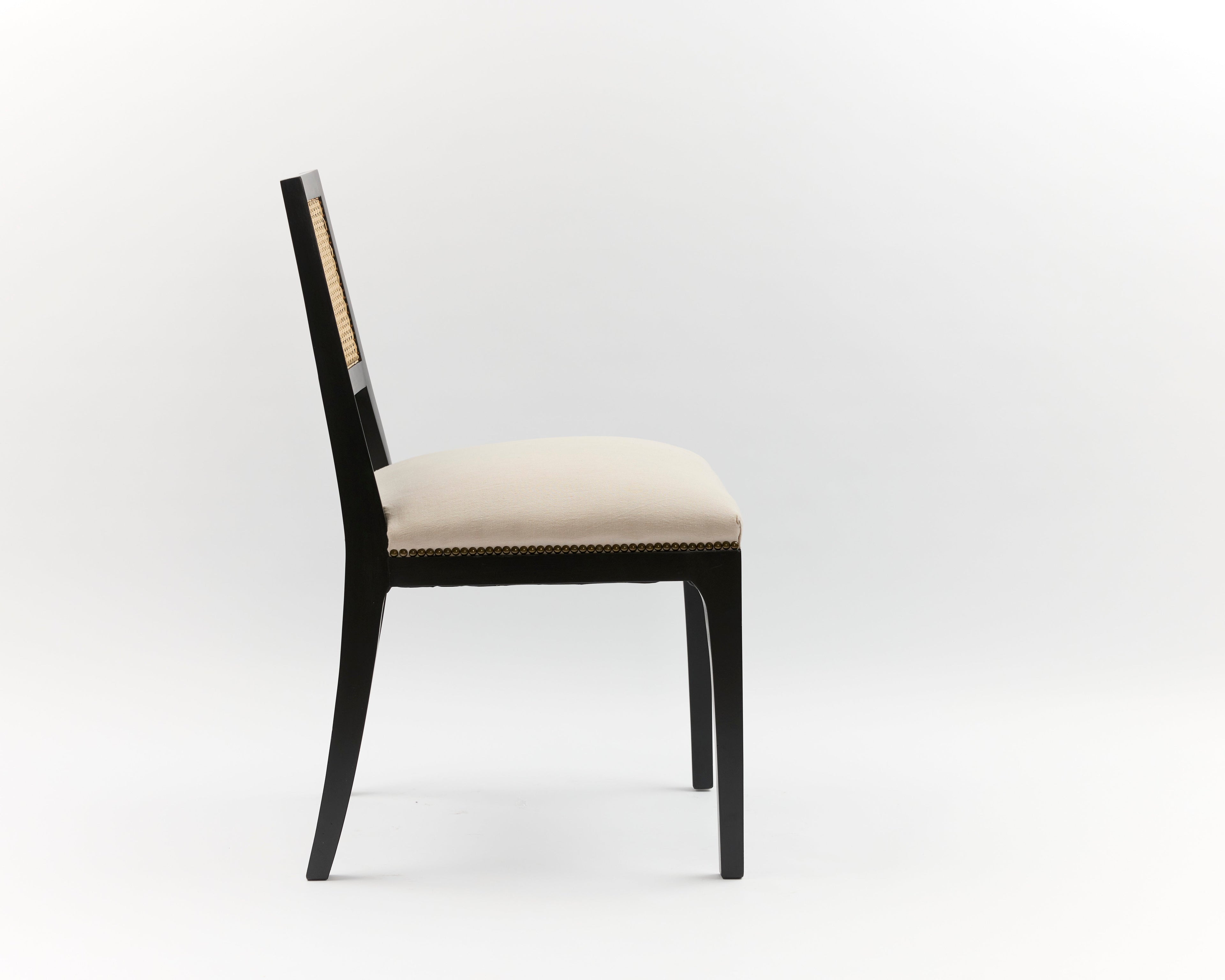 Silla Junco Curva Negra