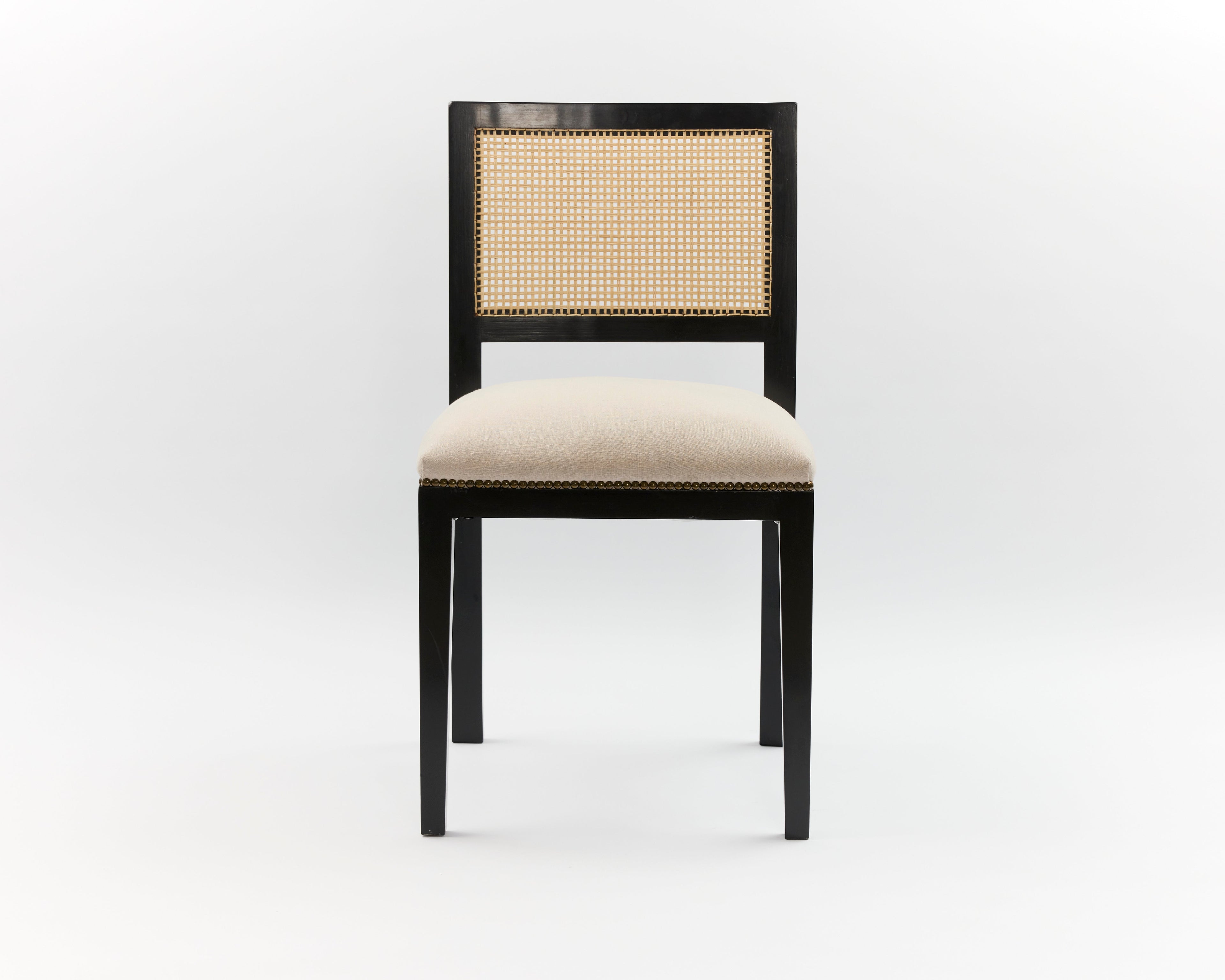 Silla Junco Recta Negra