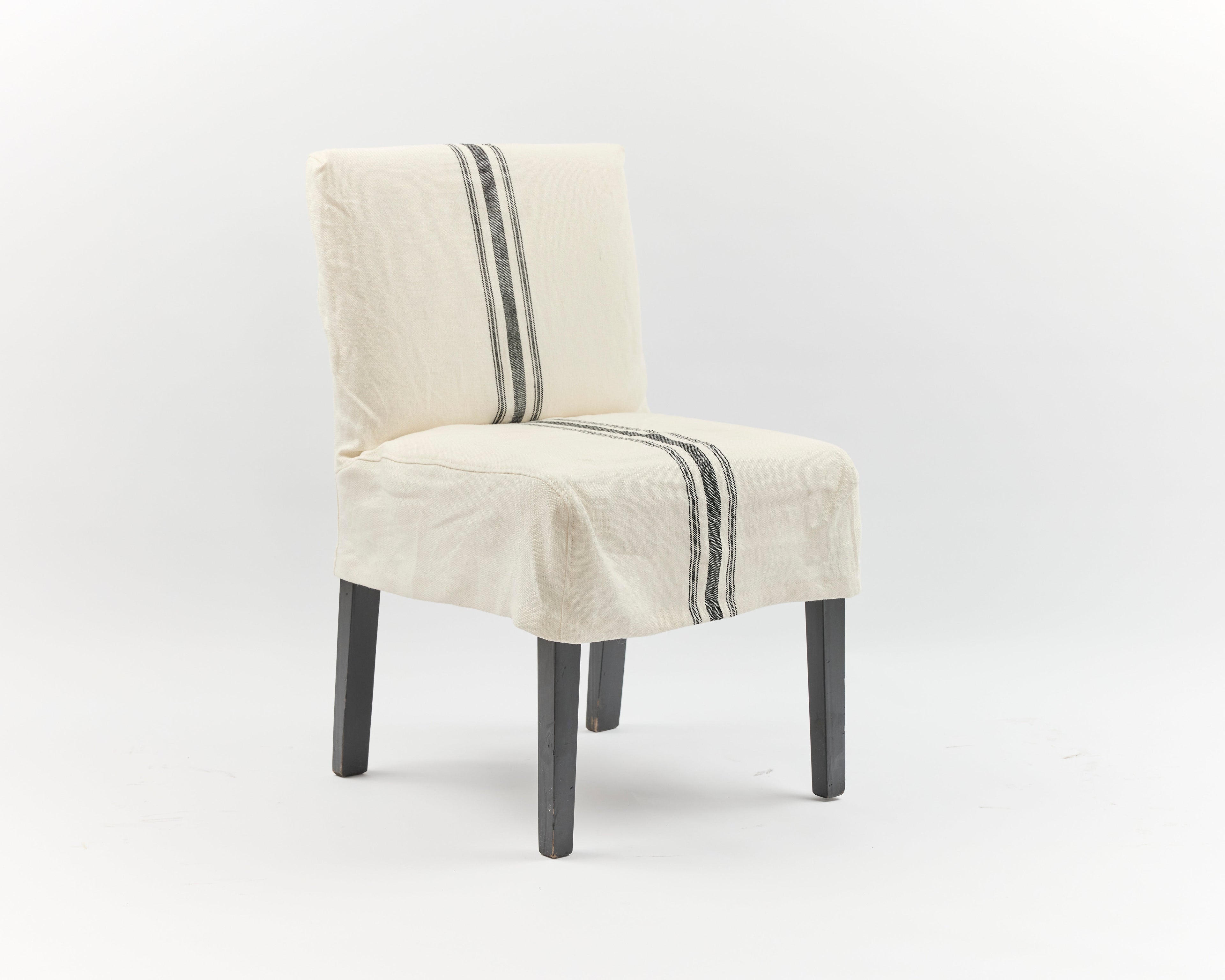 Silla funda Lino Rayas