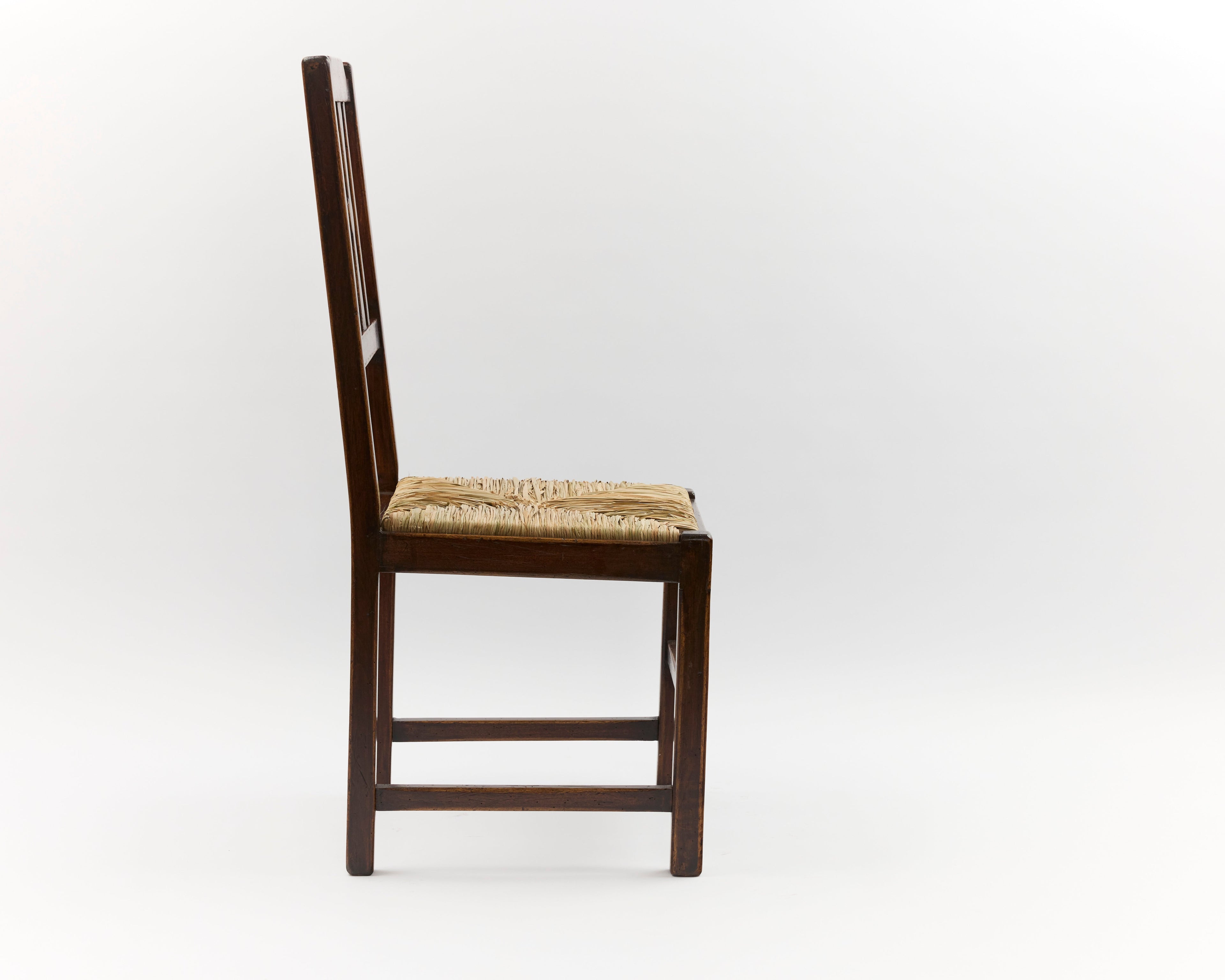 Silla Totora C Nogal Envejecido