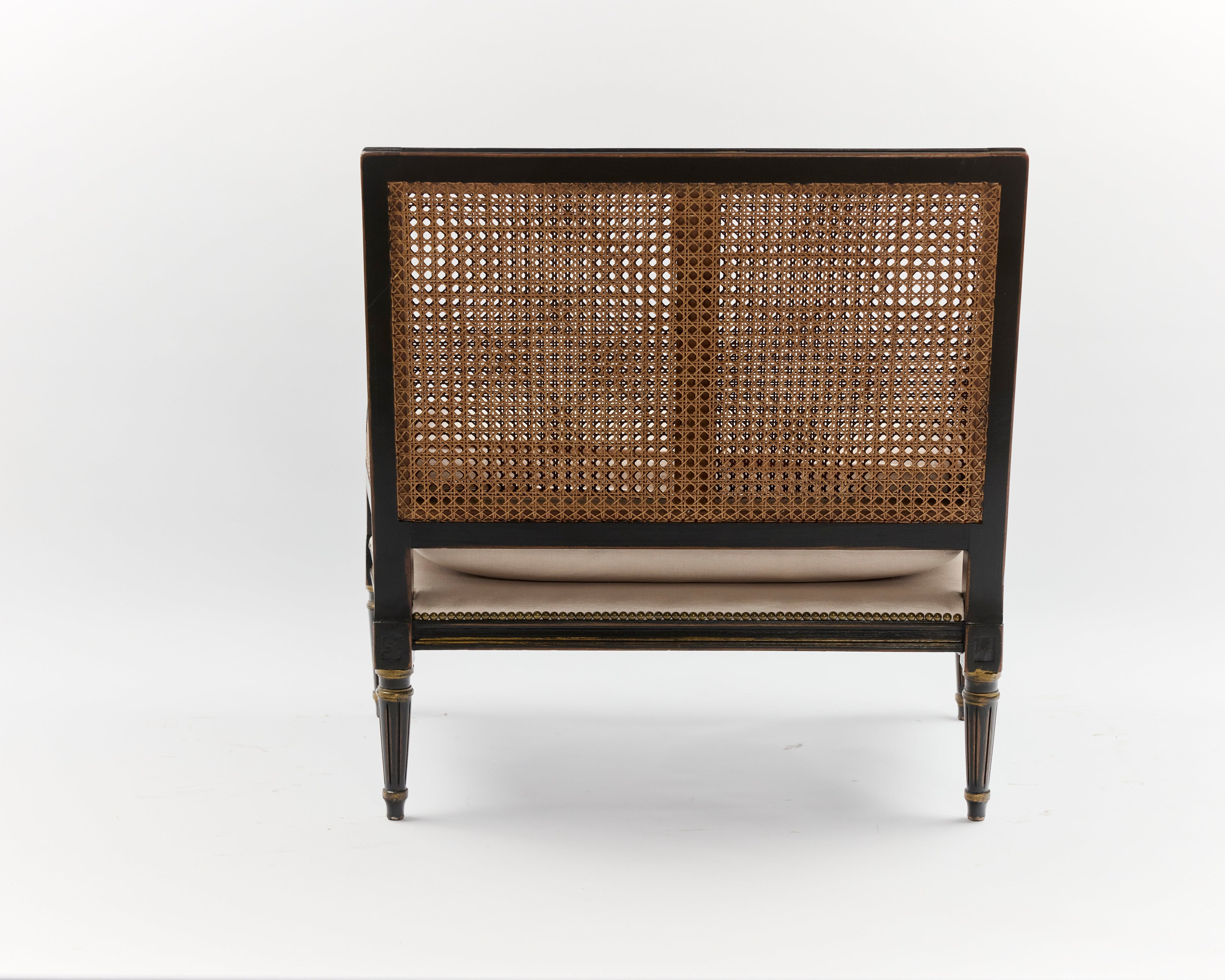 Sitial Tallado Espiga Junco