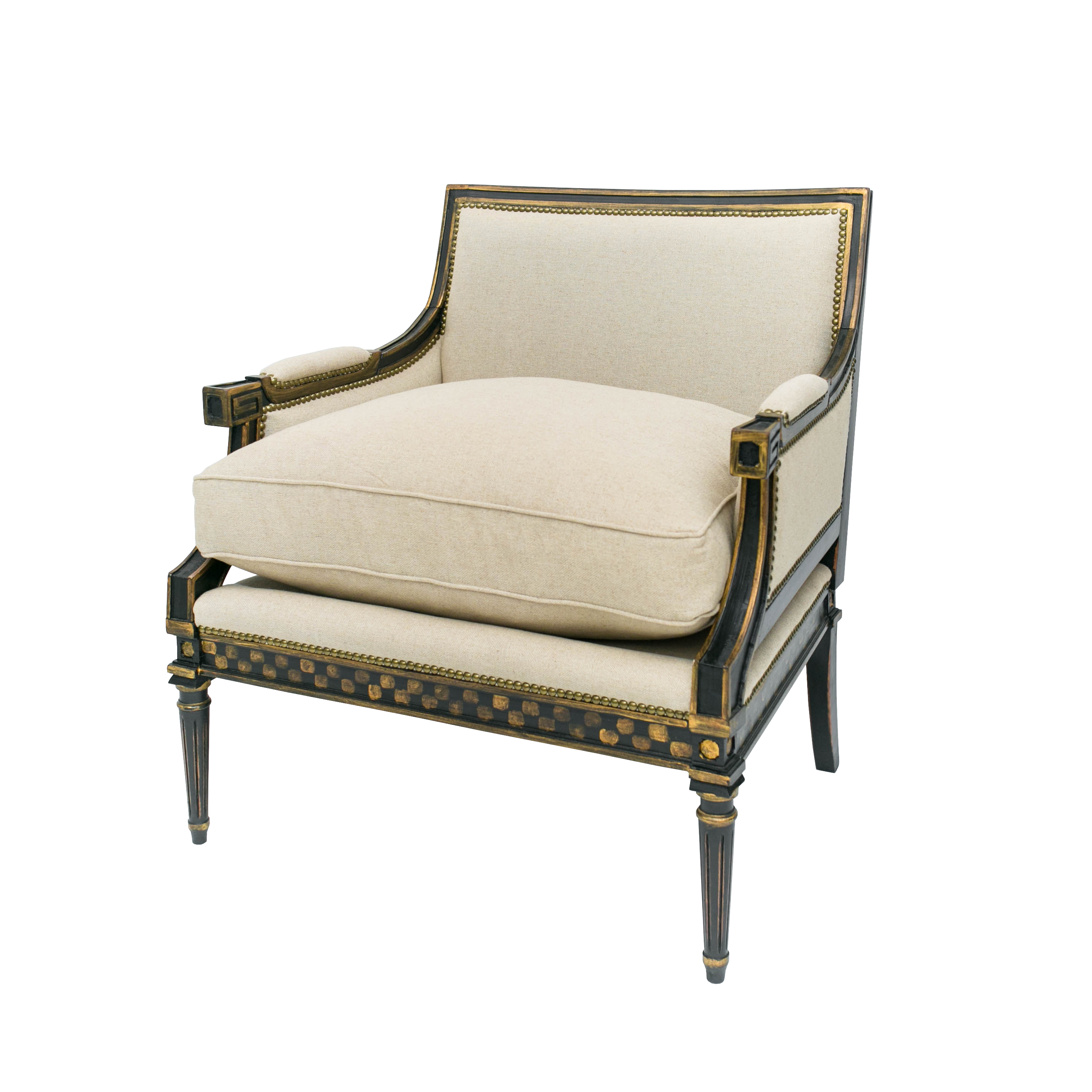 Sitial Ajedrez tapizado