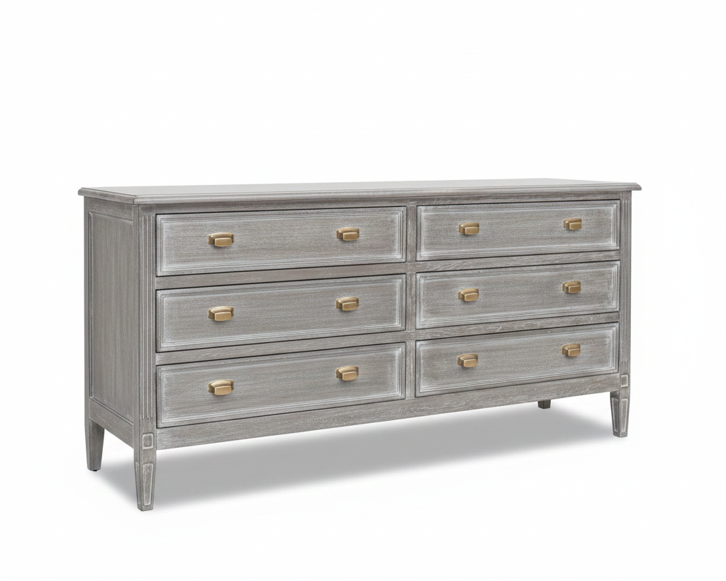 Mueble Tallado 6 cajones 2,00